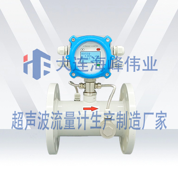 单声道一体管段式电池供电型超声波流量计